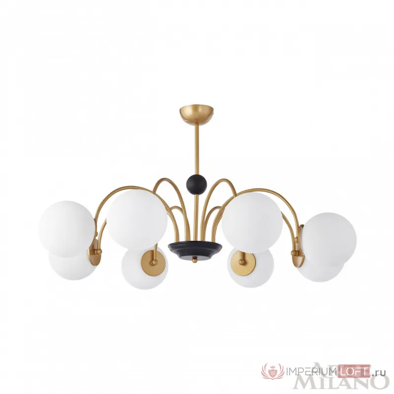 Люстра Arte Milano AM-Napoli 312066/D940/8 BS/BK от ImperiumLoft