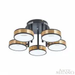 Светильник светодиодный Arte Milano Ferrara-71040 271040/5R BK/GD