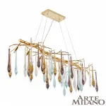 Подвесная люстра Arte Milano AM-500 500.L1200.W500.H350.G9.8 G