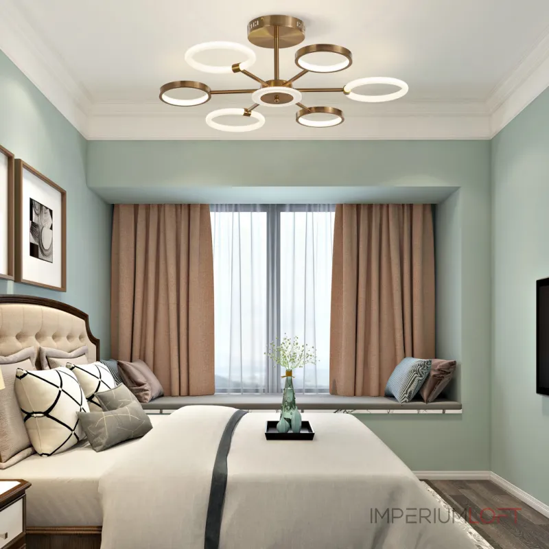 Потолочная люстра Arte Milano Neapolis-77240 277240/6 GD Потолочная люстра Arte Milano Neapolis-77240 277240/6 GD