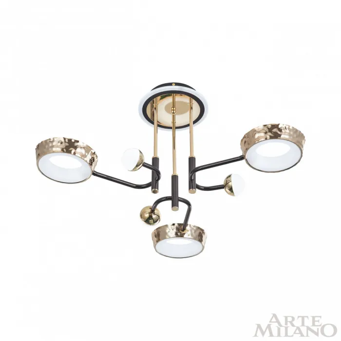 Люстра светодиодная Arte Milano Ferrara-73210 273210/6 BK/GD от ImperiumLoft