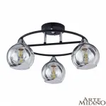 Люстра Arte Milano AMALFI-322403 322403/3 BK+CR от ImperiumLoft
