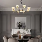 Подвесная люстра Arte Milano Neapolis-76210 276210/8 BK/GD
