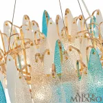 Подвесная люстра Arte Milano AM-7753B 7763B.D600.H300.E14.6 G