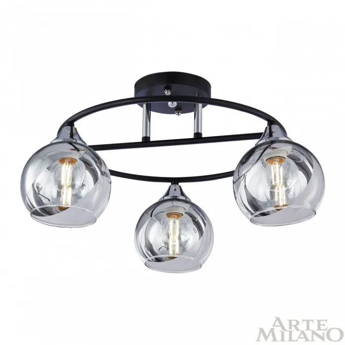 Люстра Arte Milano AMALFI-322403 322403/3 BK+CR от ImperiumLoft