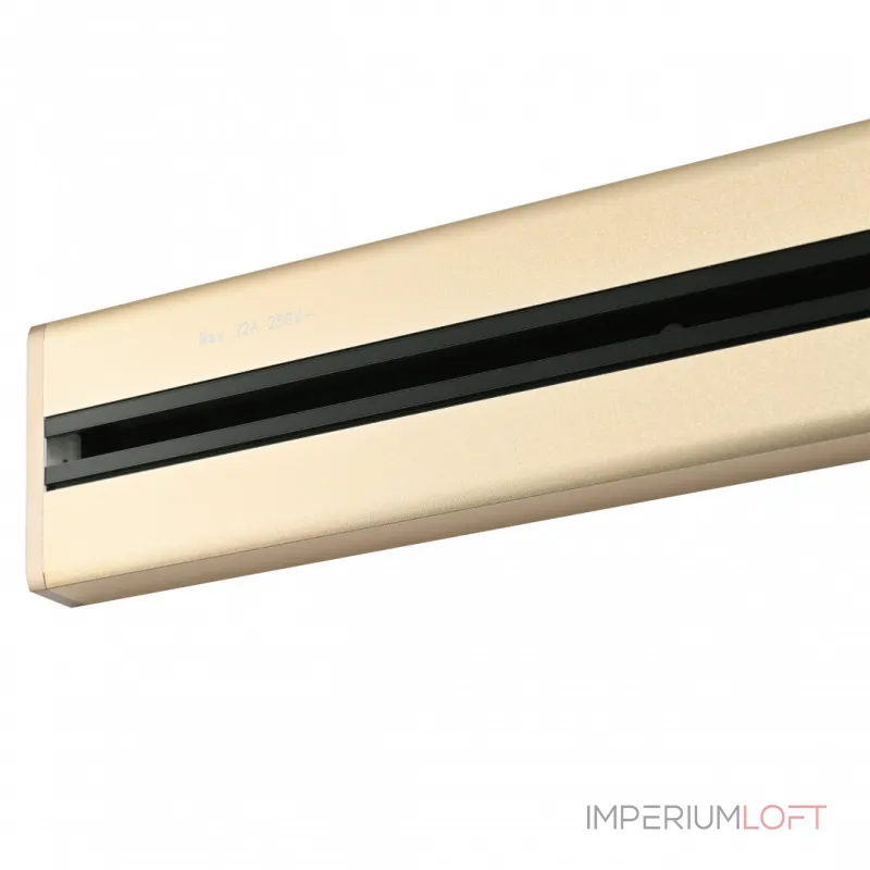 Накладной шинопровод с выключателем, 25A 250V 385201TOB/100 Gold от ImperiumLoft Накладной шинопровод с выключателем, 25A 250V 385201TOB/100 Gold от ImperiumLoft