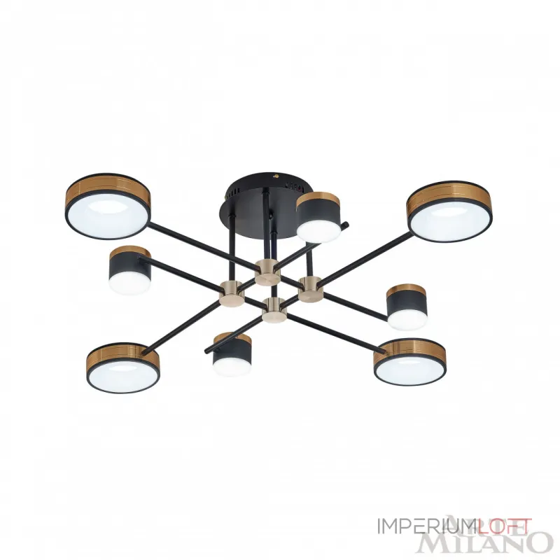 Светильник светодиодный Arte Milano Ferrara-72040 272040/8 BK/GD