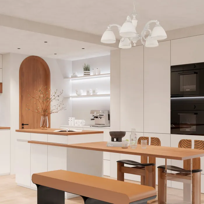Люстра Arte Milano AM341837 341837/5 WT+SL от ImperiumLoft