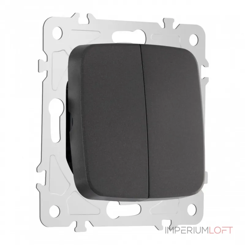Выключатель жалюзи, 10A 250V 205.38-2.black от ImperiumLoft Выключатель жалюзи, 10A 250V 205.38-2.black от ImperiumLoft