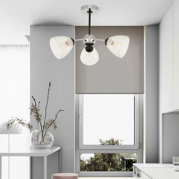 Люстра Arte Milano Napoli-329007 329007/3 CR.BK от ImperiumLoft