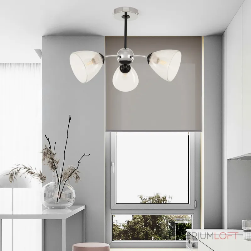 Потолочная люстра Arte Milano Napoli-329007 329007/3 CR.BK
