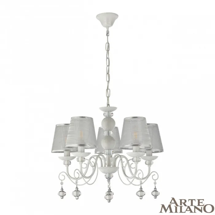 Люстра Arte Milano AM347620 347620/5 WT+SL от ImperiumLoft