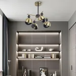 Люстра Arte Milano Neapolis-71307 271307/4 BK/GD от ImperiumLoft