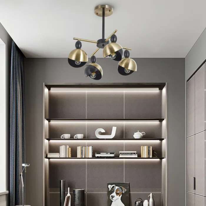 Люстра Arte Milano Neapolis-71307 271307/4 BK/GD от ImperiumLoft
