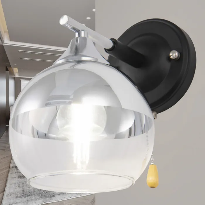 Бра Arte Milano Napoli-9354 339354/1W CR+BK от ImperiumLoft