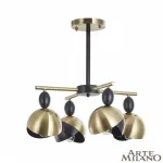 Люстра Arte Milano Neapolis-71307 271307/4 BK/GD от ImperiumLoft
