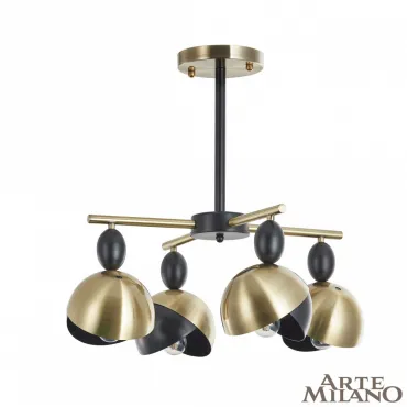 Люстра Arte Milano Neapolis-71307 271307/4 BK/GD