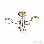 Люстра светодиодная Arte Milano Ferrara-73210 273210/6 BK/GD от ImperiumLoft