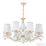 Люстра подвесная Arte Milano Florentia-3987 303987/8 Wh/Gd от ImperiumLoft