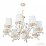 Люстра подвесная Arte Milano Florentia-3987 303987/8 Wh/Gd от ImperiumLoft