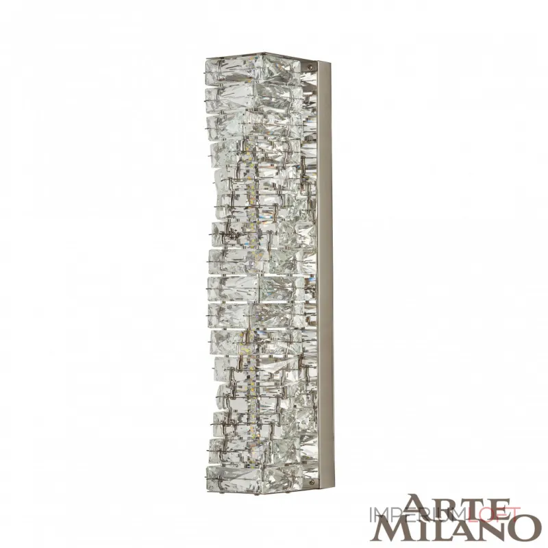 Настенный светильник светодиодный Arte Milano AM-0011 2152B.D110.H500.LED.5 Ni