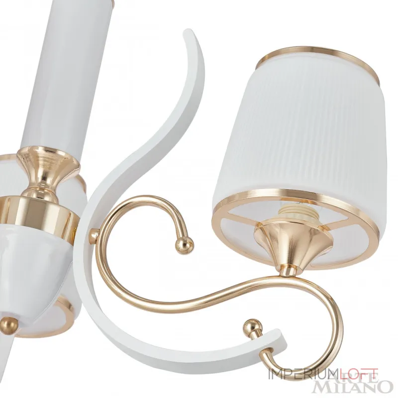 Подвесная люстра Arte Milano Florentia-3857 303857/3 Wh/Gd