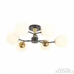 Потолочная люстра Arte Milano Neapolis-76808 276808/6 BK/GD