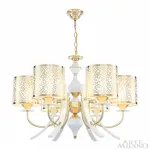 Люстра подвесная Arte Milano Florentia-6067 306067/6 Wh/Gd от ImperiumLoft