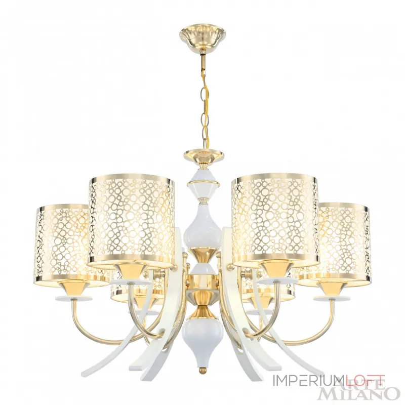 Подвесная люстра Arte Milano Florentia-6067 306067/6 Wh/Gd