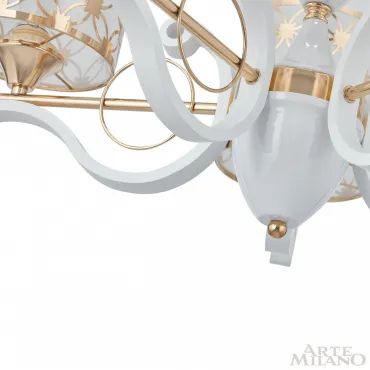 Люстра подвесная Arte Milano Florentia-3097 303097/6 Wh/Gd от ImperiumLoft