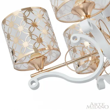 Люстра подвесная Arte Milano Florentia-3097 303097/6 Wh/Gd от ImperiumLoft