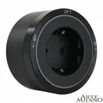 Трековая розетка, 16A 250V 380066TS LED/ES Black от ImperiumLoft