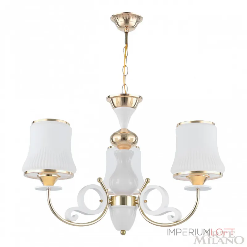 Подвесная люстра Arte Milano Florentia-1097 301097/3 Wh/Gd
