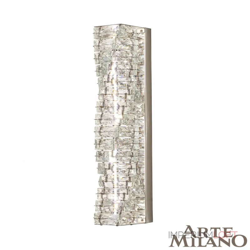 Настенный светильник светодиодный Arte Milano AM-0011 2152B.D110.H500.LED.5 Ni