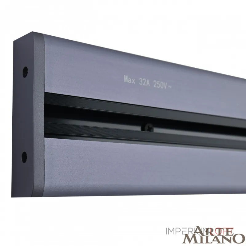 Накладной шинопровод с выключателем, 25A 250V 385201TOB/100 Grey Накладной шинопровод с выключателем, 25A 250V 385201TOB/100 Grey
