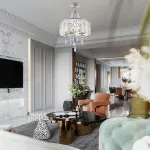 Потолочная люстра Arte Milano Sorrento-1009 371009/5/50/400 CR