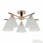 Люстра Arte Milano Napoli-322119 322119/5 FG+BK от ImperiumLoft