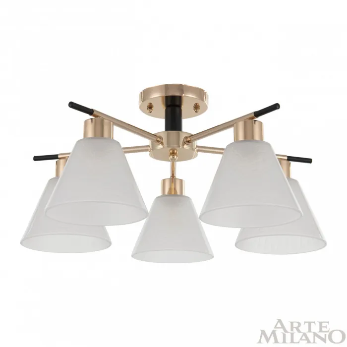 Люстра Arte Milano Napoli-322119 322119/5 FG+BK от ImperiumLoft
