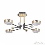 Люстра светодиодная Arte Milano Ferrara-73210 273210/8 BK/GD от ImperiumLoft