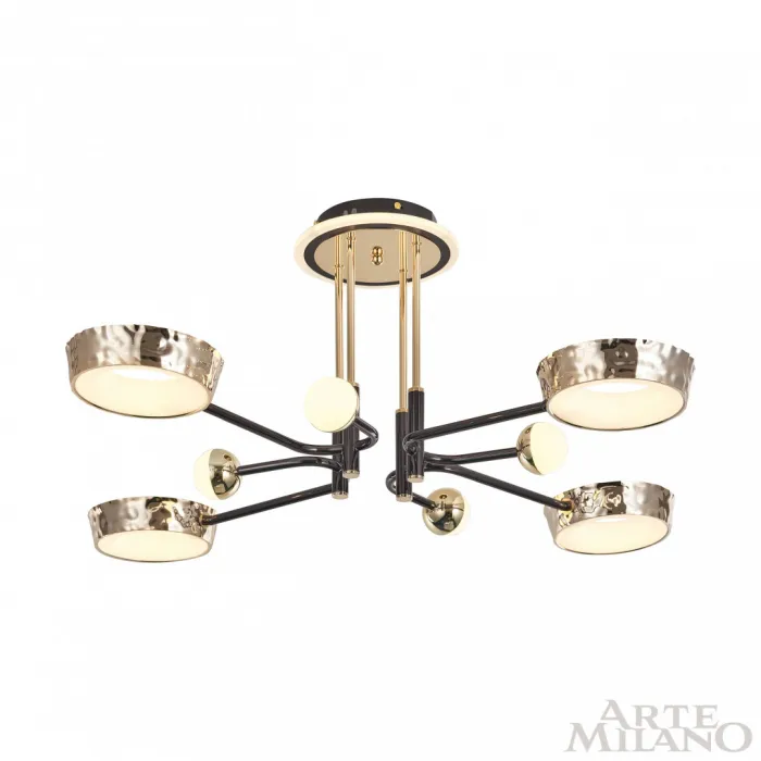 Люстра светодиодная Arte Milano Ferrara-73210 273210/8 BK/GD от ImperiumLoft