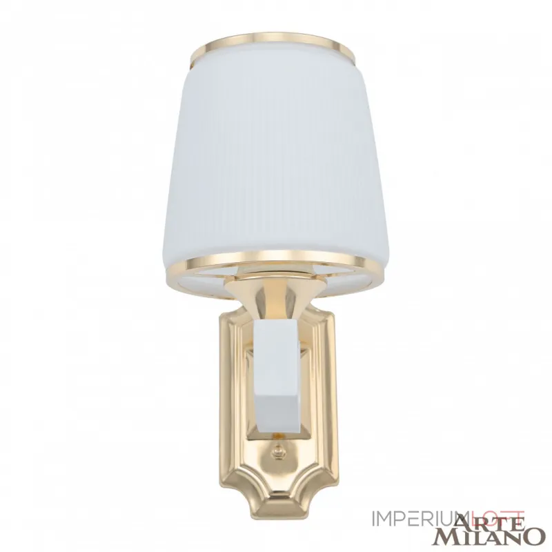 Бра Arte Milano Florentia-2457 302457/1W Wh/Gd Бра Arte Milano Florentia-2457 302457/1W Wh/Gd