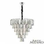 Подвесная люстра Arte Milano AM-99486 25388.D600.H520.E14.11 Ni