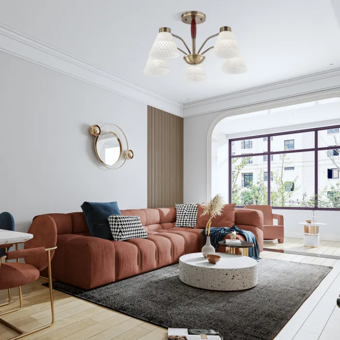 Люстра потолочная Arte Milano Napoli-6350 336350/5 AB от ImperiumLoft