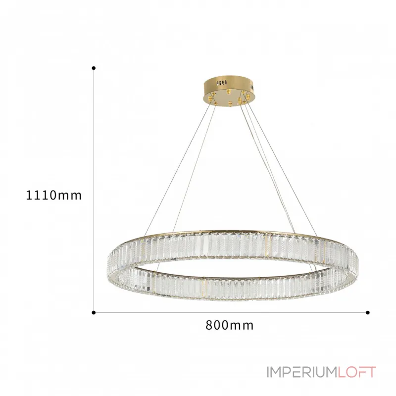 Подвесная люстра Arte Milano AM-9018 2728B.D800.LED G