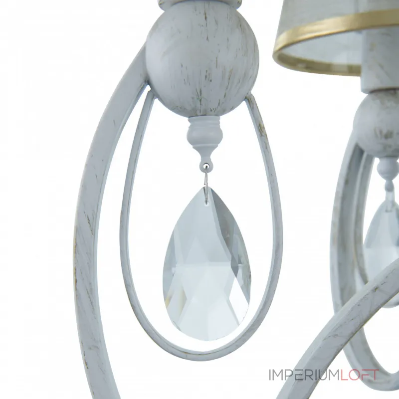 Подвесная люстра Arte Milano AM347203 347203/6 WT+G Подвесная люстра Arte Milano AM347203 347203/6 WT+G