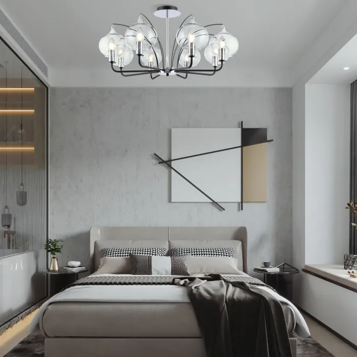 Люстра Arte Milano Napoli-321007 321007/8 BK.CR от ImperiumLoft
