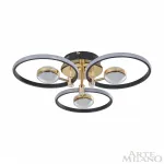 Светильник светодиодный Arte Milano Ferrara-76140 276140/3+3 BK/GD