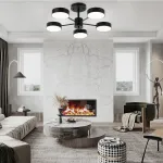 Светильник светодиодный Arte Milano Ferrara 250906/5B Bk