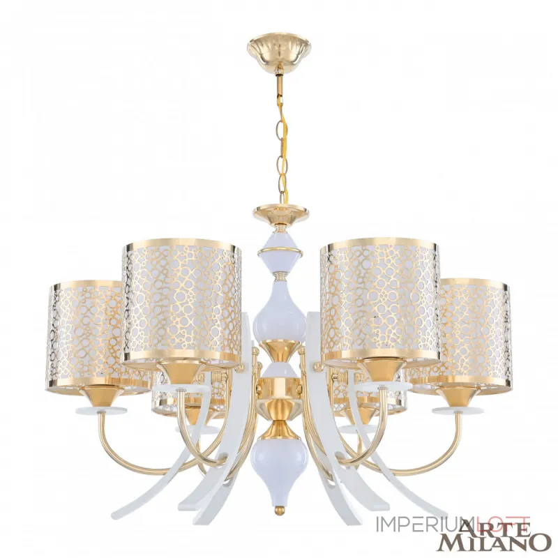 Подвесная люстра Arte Milano Florentia-6067 306067/6 Wh/Gd