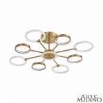 Потолочная люстра Arte Milano Neapolis-77240 277240/8 GD